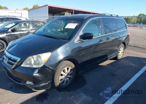 2007 Honda Odyssey Touring from USA, damaged, VIN 5FNRL388X7B063953